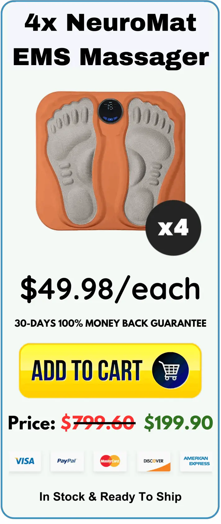 NeuroMat EMS Massager offer package price