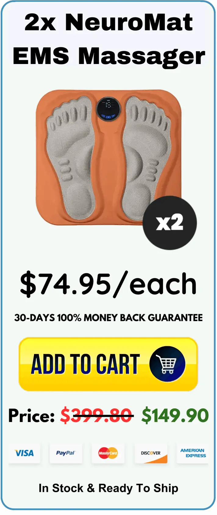 NeuroMat EMS Massager offer price