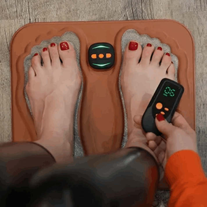 NeuroMat EMS Massager customer review Iris K.